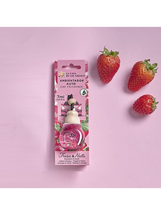 Deodorante per auto Fragola 7ml