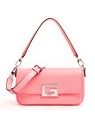 Guess Brightside Poliuretano Logo 4G Neon Rosa Donna