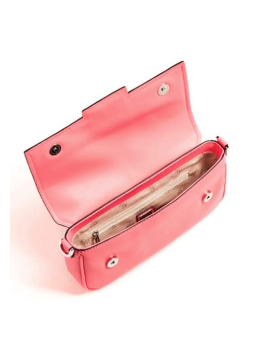 Guess Brightside Poliuretano Logo 4G Neon Rosa Donna