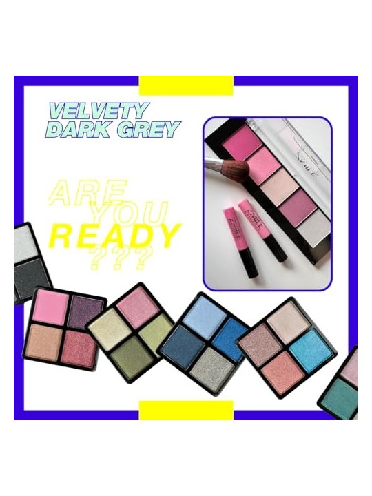 Beauty Case Velvety Limited Grigio Zmile Cosmetics