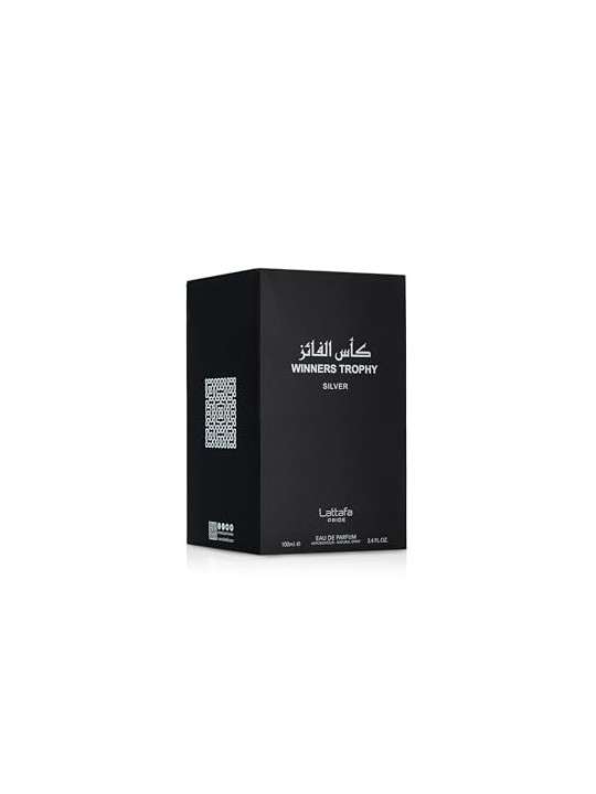 Profumo unisex Lattafa Perfumes Winners Trophy Silver EDP 100ml