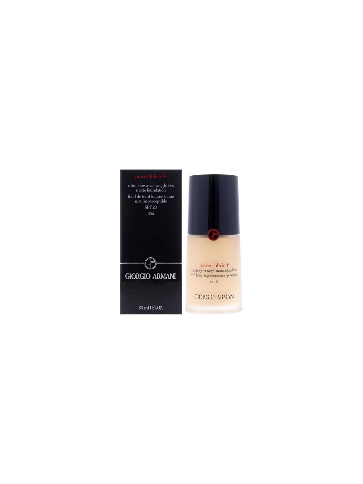 Fondotinta Armani Power Fabric opaco ultra longwear 30 ml donna 3.25
