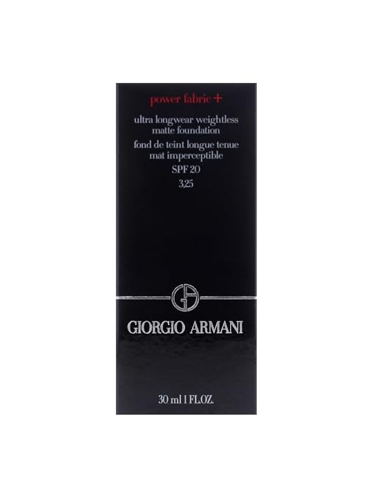 Fondotinta Armani Power Fabric opaco ultra longwear 30 ml donna 3.25