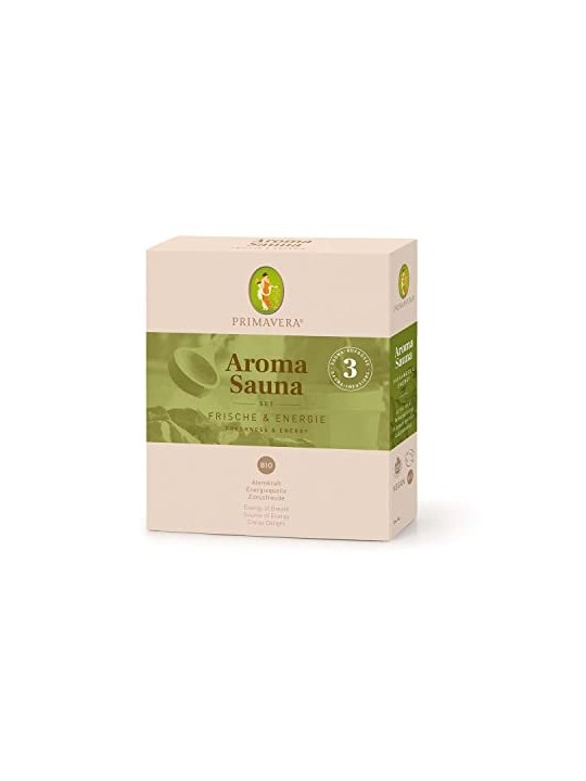 Set sauna aromatica Freshness & Energy per donna