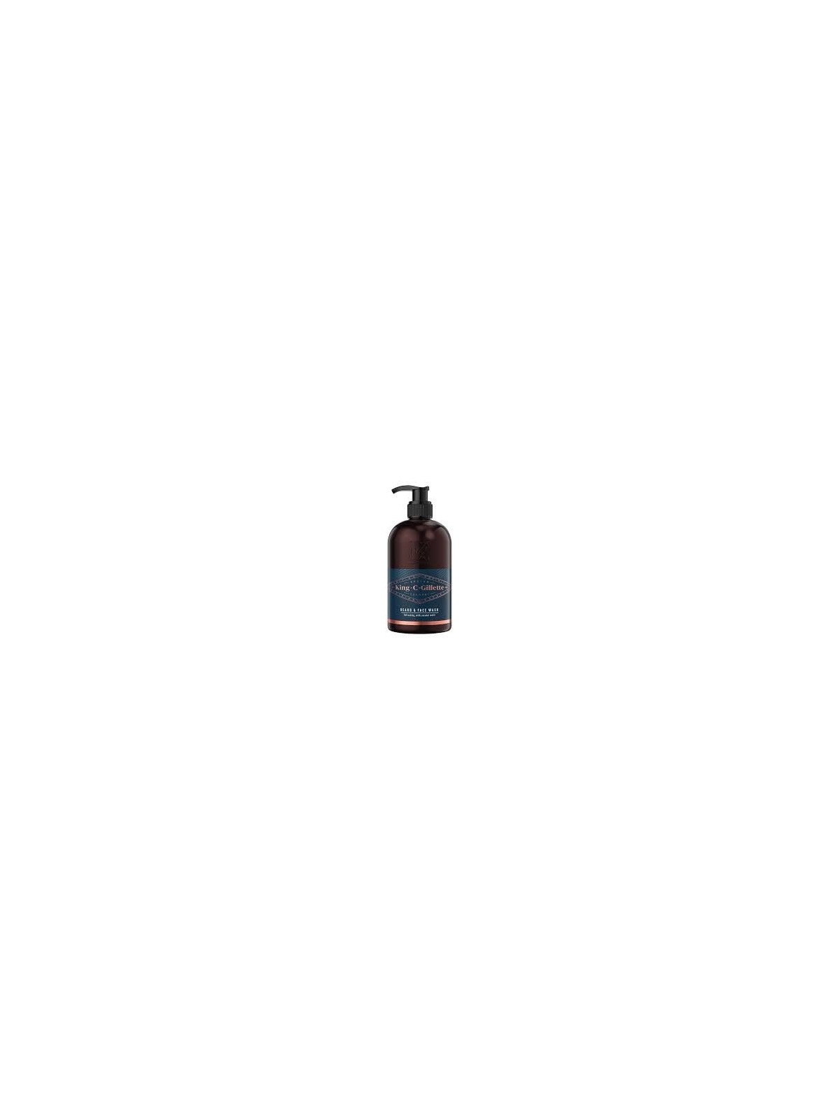 Shampoo detergente per barba e viso King uomo 350ml