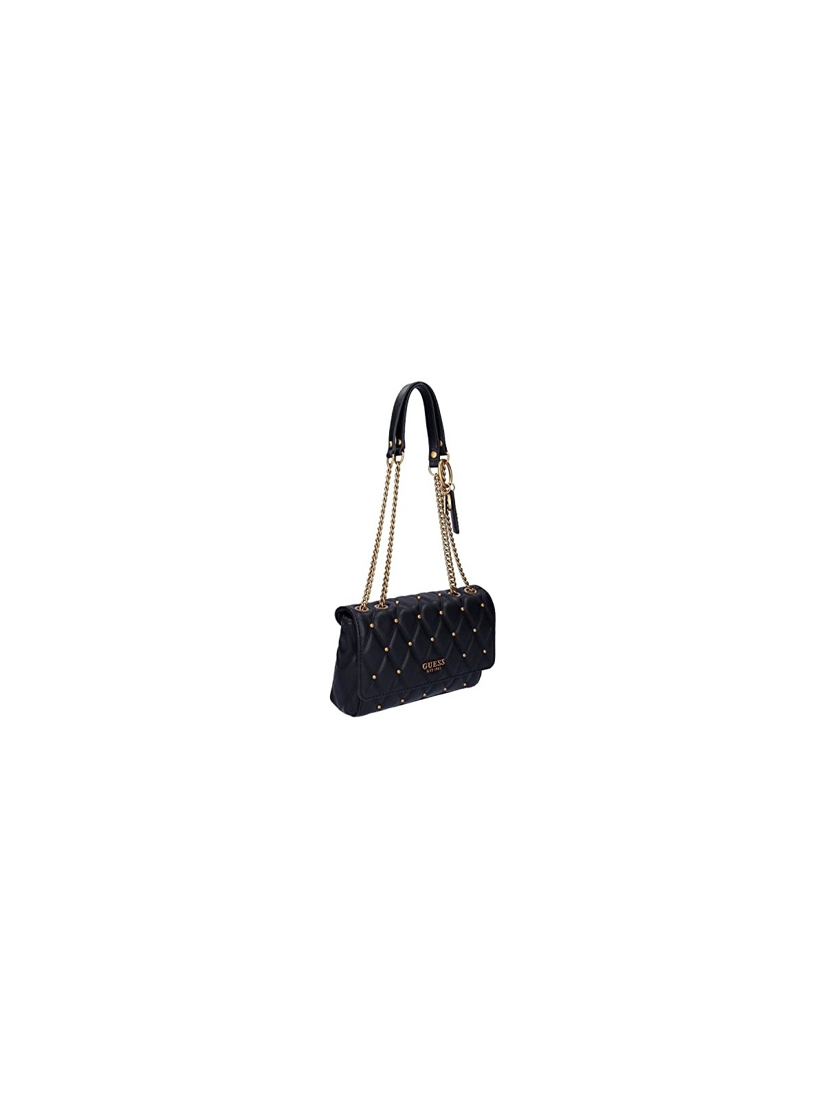 Guess Triana Borsa a Tracolla in Poliestere Nero HWQS8553210BLA 26 x 16 x 9 cm donna