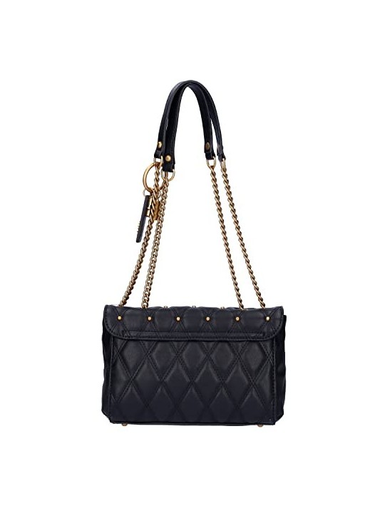 Guess Triana Borsa a Tracolla in Poliestere Nero HWQS8553210BLA 26 x 16 x 9 cm donna