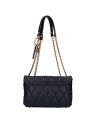 Guess Triana Borsa a Tracolla in Poliestere Nero HWQS8553210BLA 26 x 16 x 9 cm donna