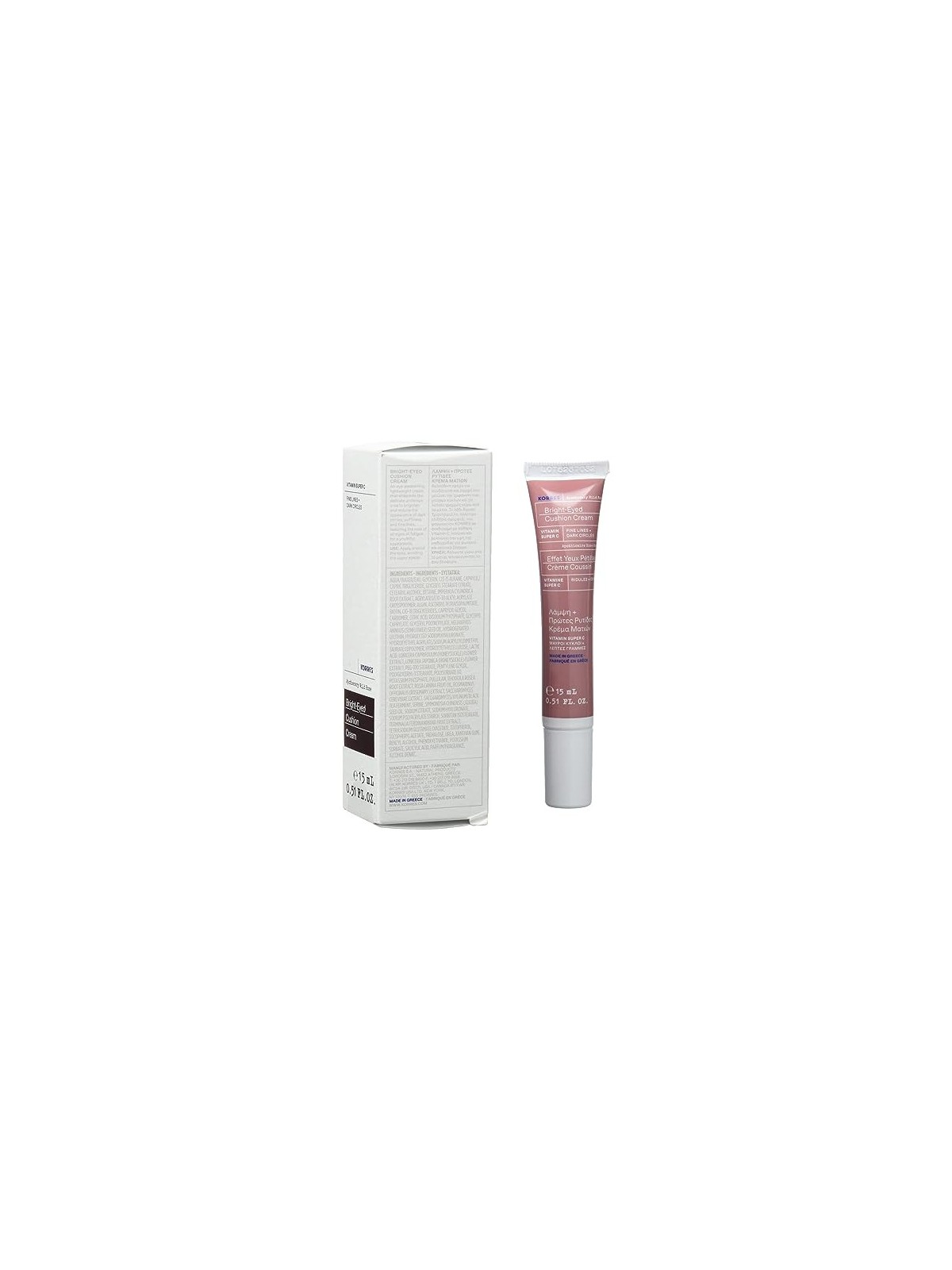 Korres Crema occhi rosa selvatica 15ml