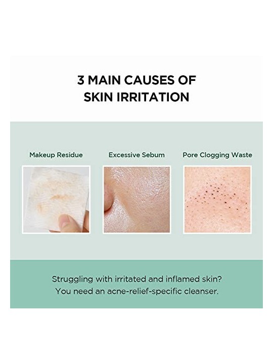 SKIN1004 TeaTrica BHA Foam Schiuma detergente per pelle a tendenza acneica donna 125ml