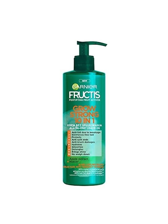 Crema GARNIER Fructis Grow Strong senza risciacquo 10in1 per capelli