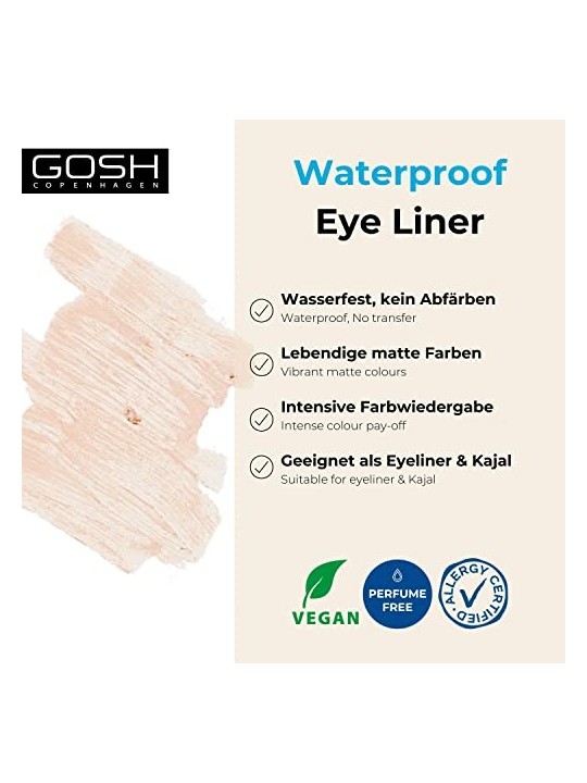 Eyeliner Opaco Gosh Matte 013 Nude