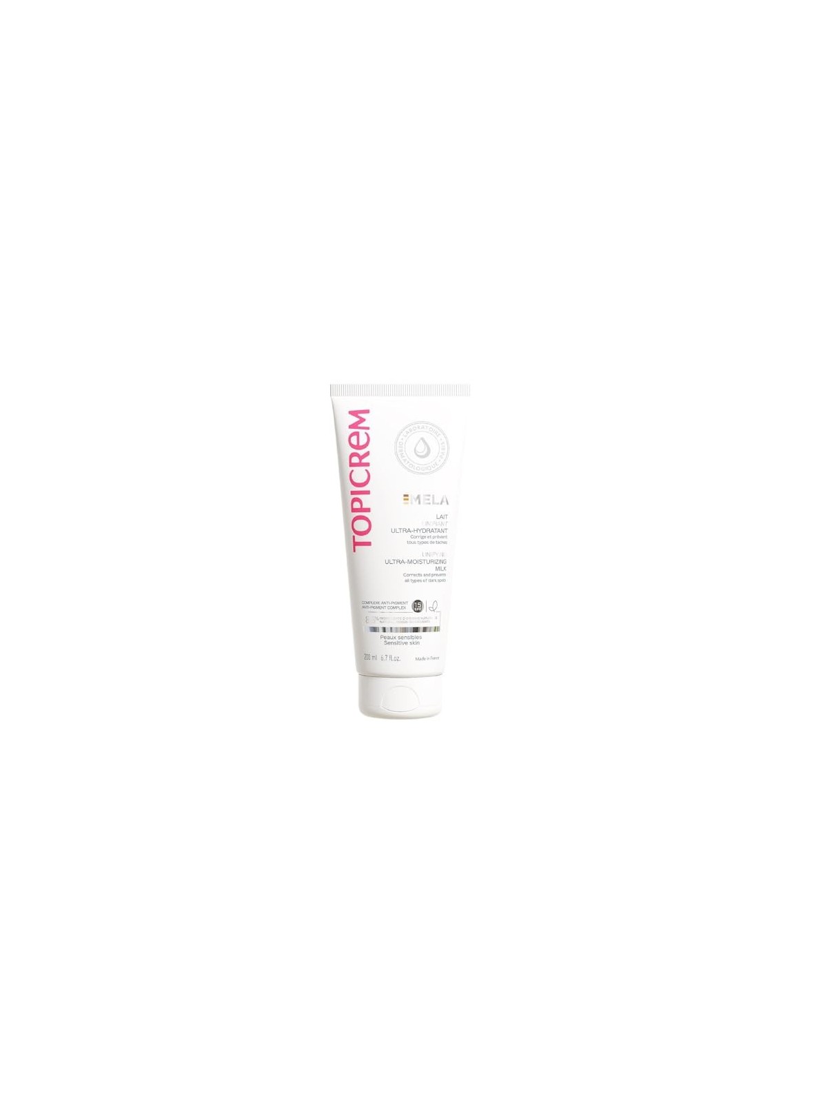 Topicrem MELA Latte Ultra Idratante Unificante 200ml