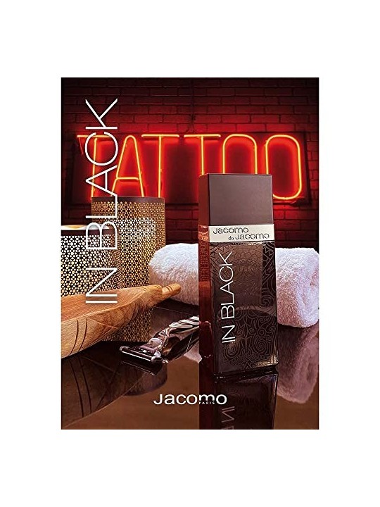 Jacomo De Jacomo In Black eau de toilette Spray 100ml Jacomo www.essenzetotalstyle.com 
