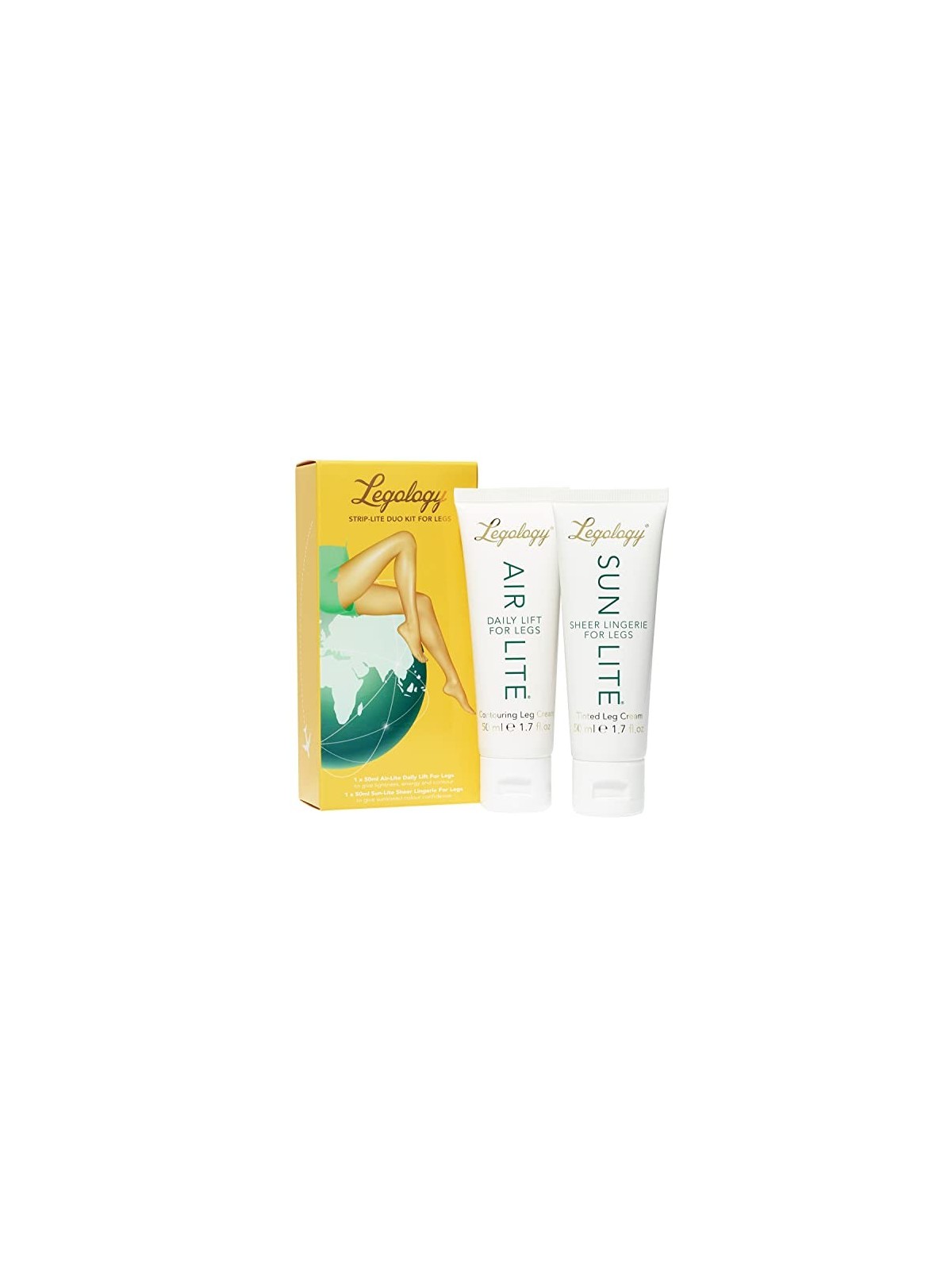 Legology Crema Piedi Energizzante Air-Lite 50ml & Sun-Lite 50ml donna