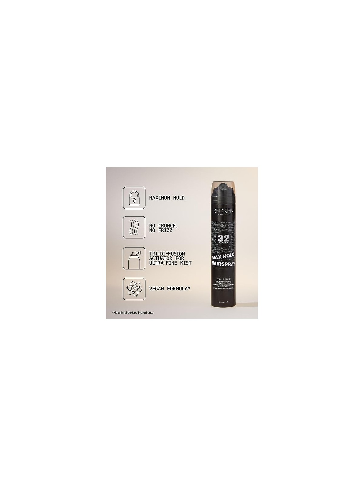 Redken Max Hold Hairspray 300ml