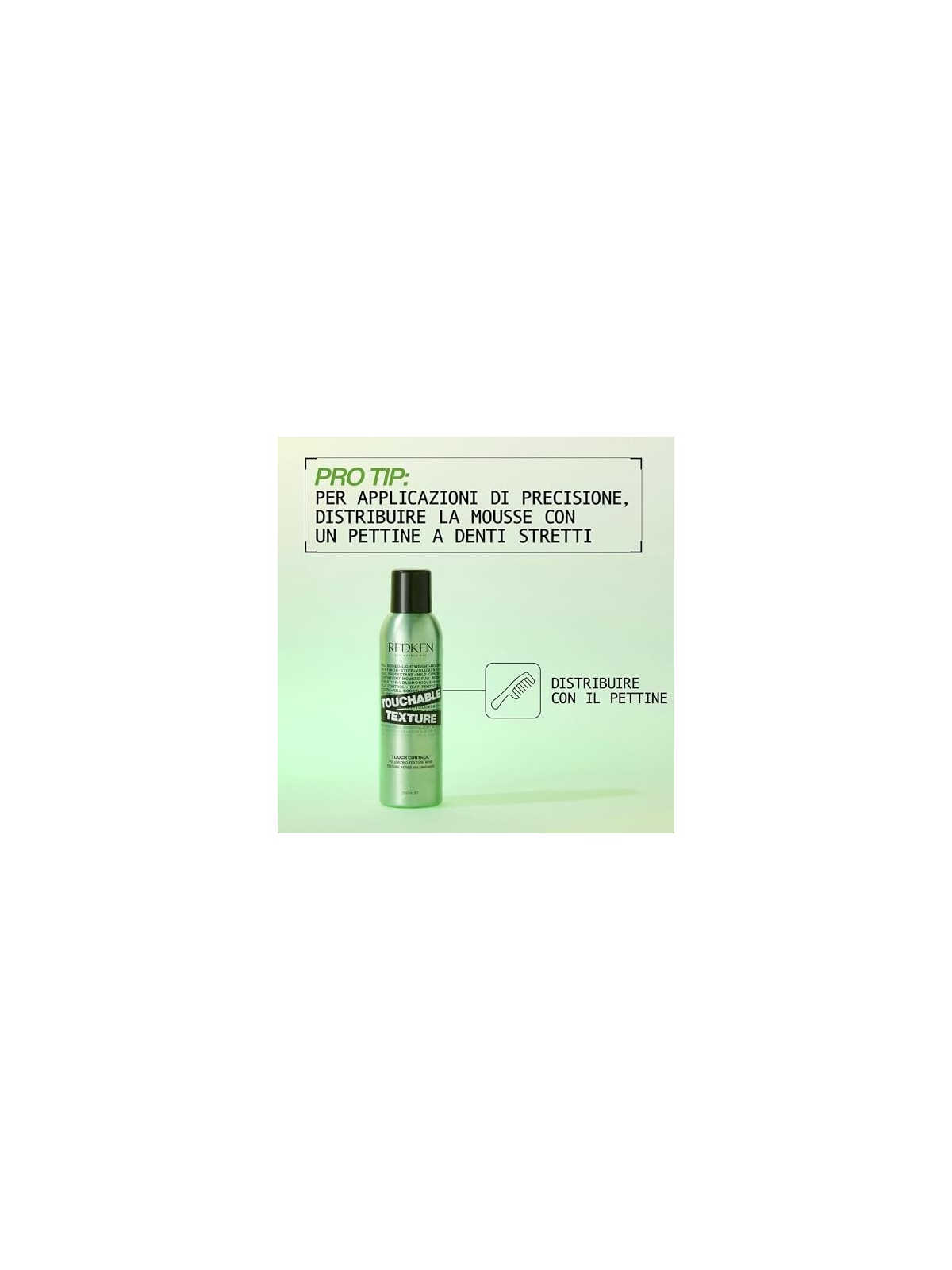 Redken Touchable Texture Mousse 200ml