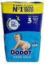 Pannolini Dodot DODOT STAGES taglia 3 6-10 kg 62 pezzi unisex