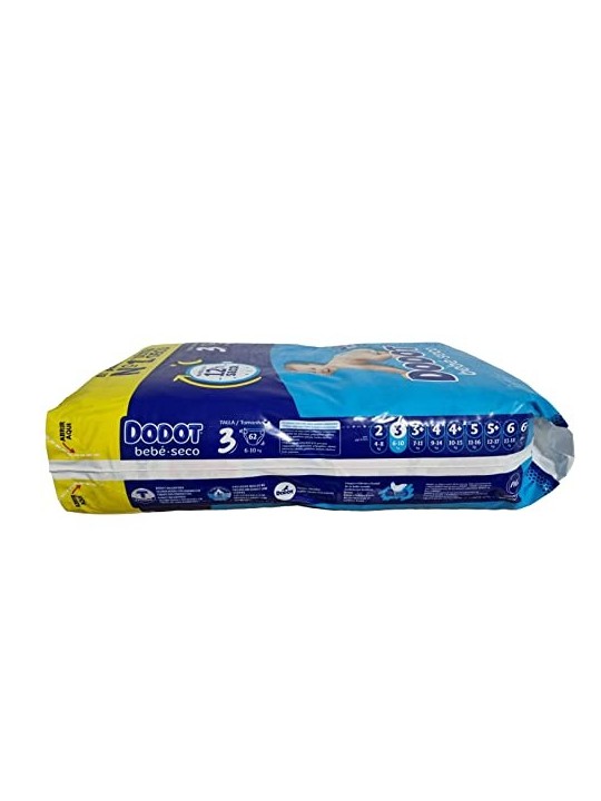 Pannolini Dodot DODOT STAGES taglia 3 6-10 kg 62 pezzi unisex