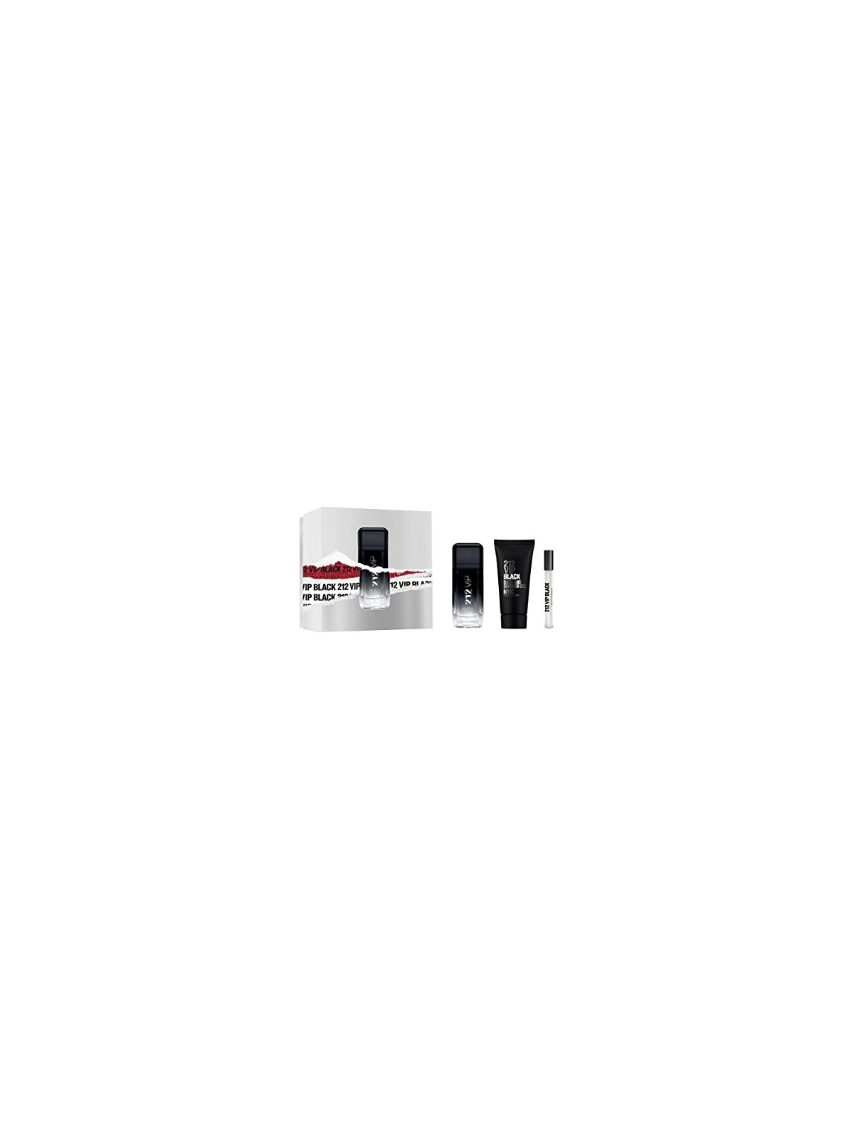 Carolina Herrera 212 Set regalo VIP Men Black eau de parfum 100 ml