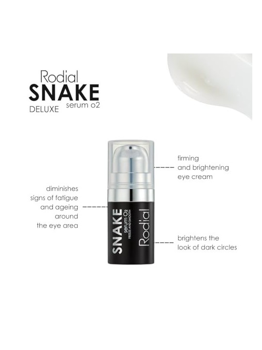 Rodial Freeze And Smooth Snake Serum O2 5ml acquista 