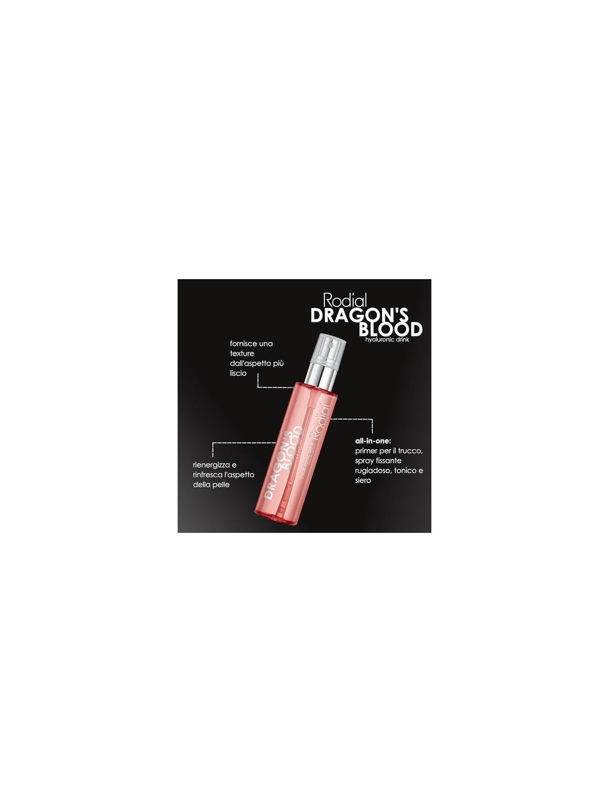 Rodial Dragon's Blood Hyaluronic Drink Face Mist 100ml