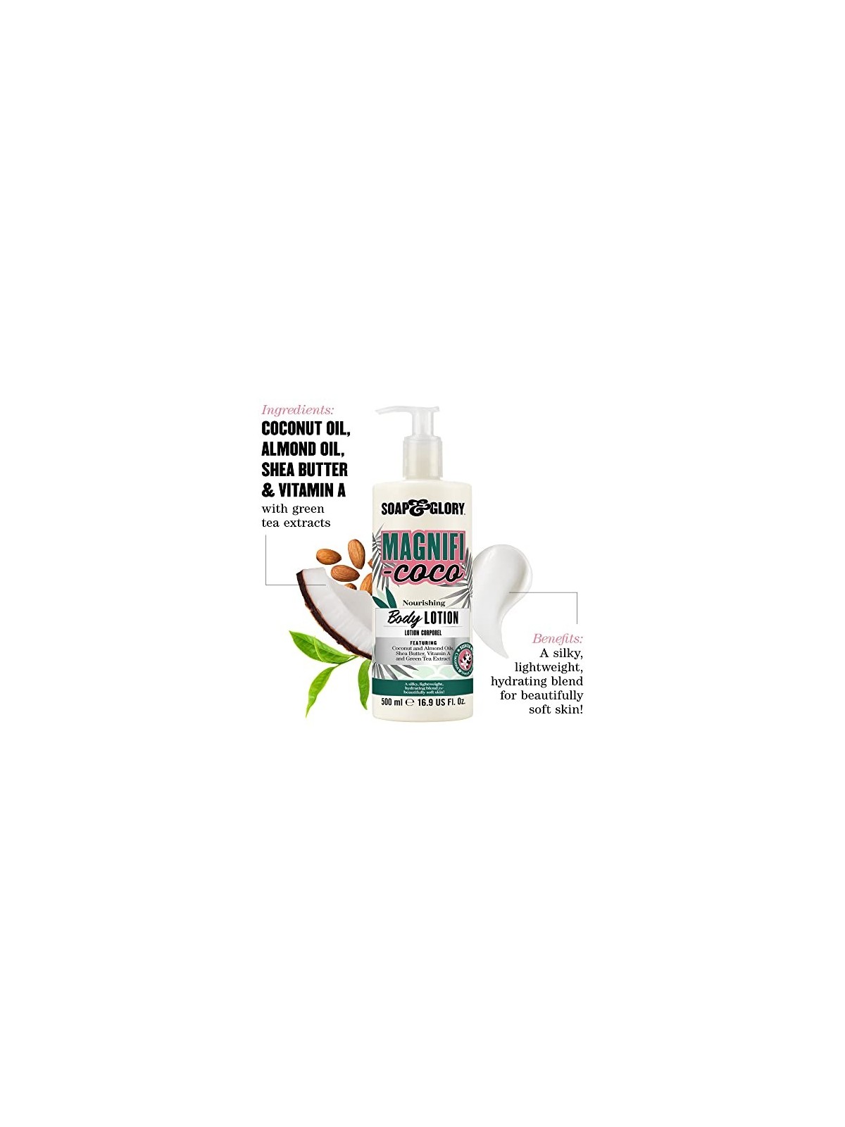 Lozione Corpo Cocco e Dolce Vaniglia 500ml