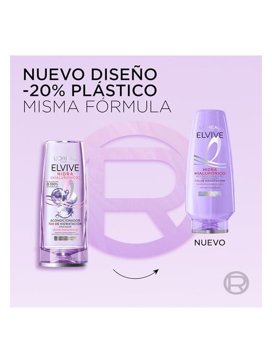 L'Orï¿½ï¿½al Paris ELVIVE HYDRA HYALURONIC acid balm 72h hydration 300ml for women