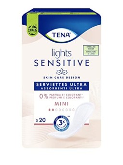 Tena Lady Tena Lights Ultra Mini Sensitive Pads 20 units