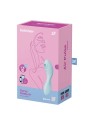 SATISFYER curvy trinity 5 vibratore di aria blu 1un donna