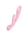 SATISFYER Triple Oh Multivibratore rosa per donna 1un