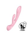 SATISFYER Triple Oh Multivibratore rosa per donna 1un