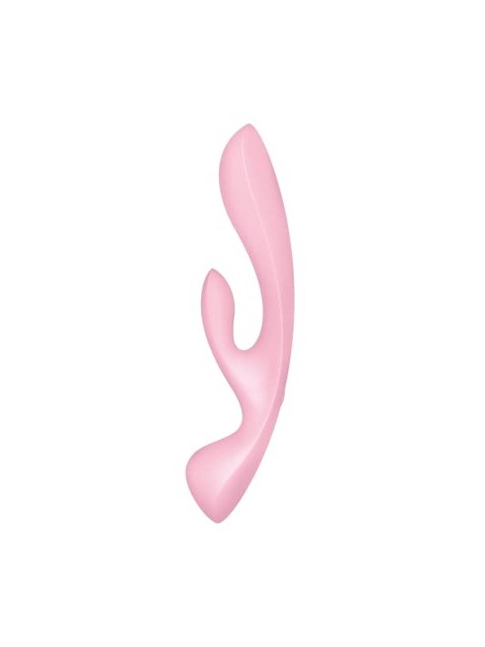 SATISFYER Triple Oh Multivibratore rosa per donna 1un