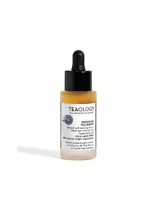 Siero autoabbronzante naturale Teaology BRONZING TEA DROPS 30ml