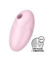 Vulva Lover 3 Stimolatore Air Pulse  Vibrazione Stimolatore clitorideo con vibrazione rosa