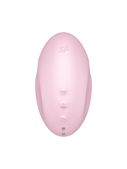 Vulva Lover 3 Stimolatore Air Pulse  Vibrazione Stimolatore clitorideo con vibrazione rosa
