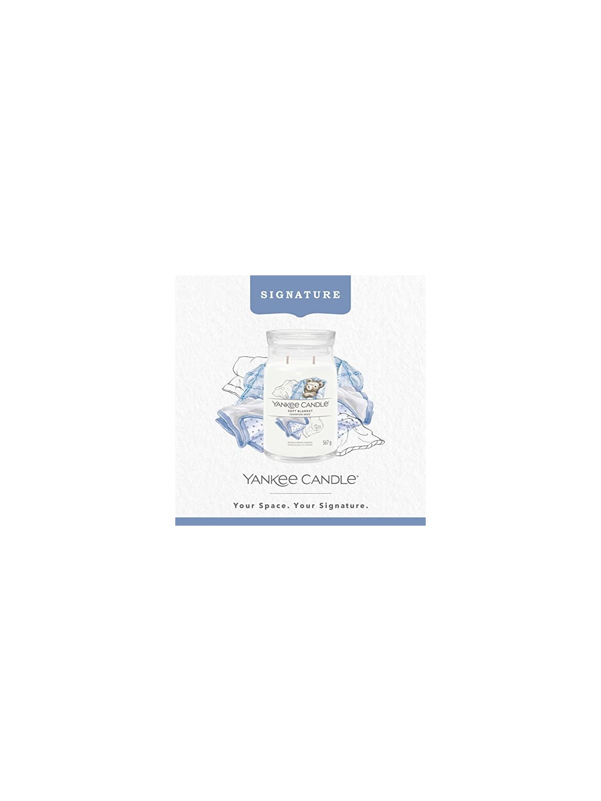 Yankee Candle Signature Scented Candle Soft Blanket 567 g