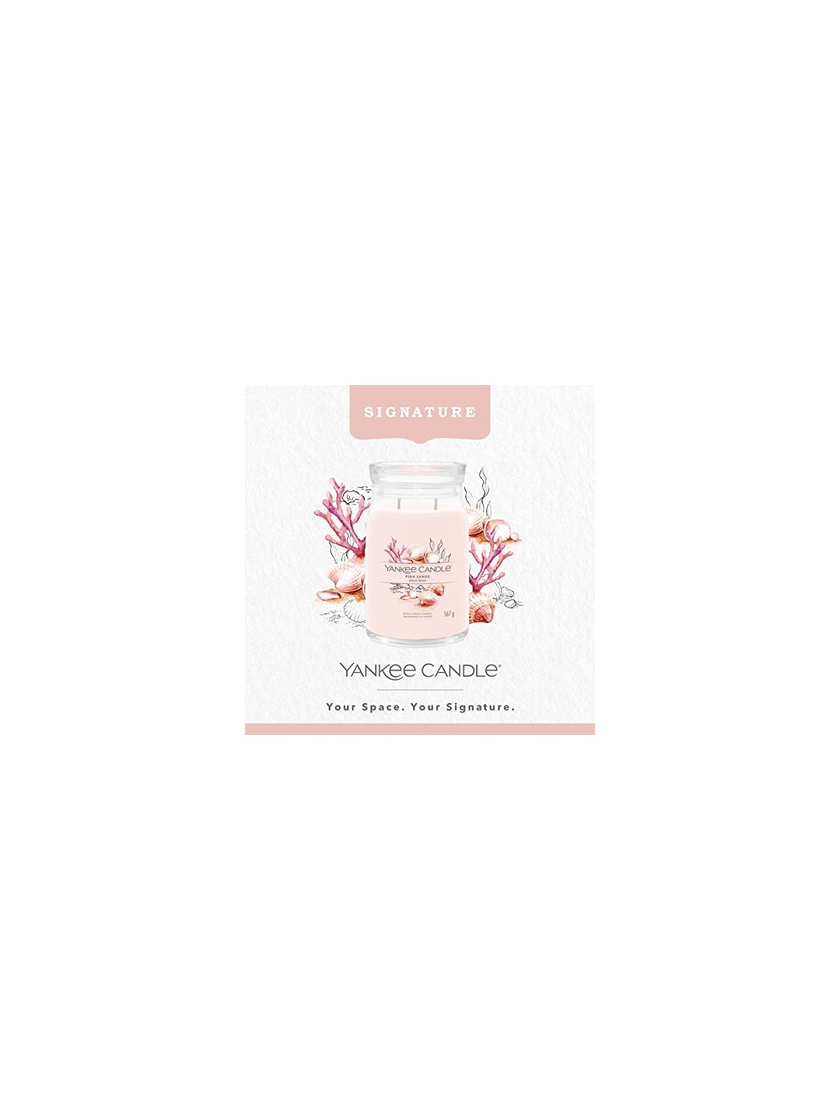 Yankee Candle Candela Signature Sabbia Rosa unisex 567 0g