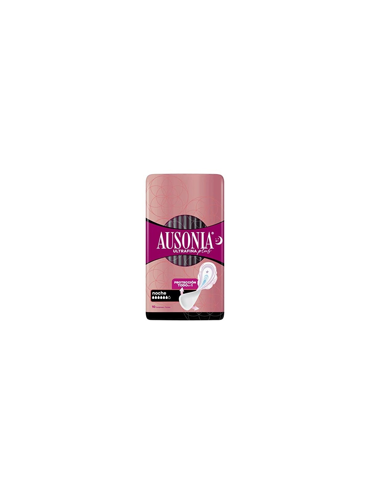 Ausonia AUSONIA ULTRAFINA PLUS assorbenti notte con ali 10 pezzi donna 10u