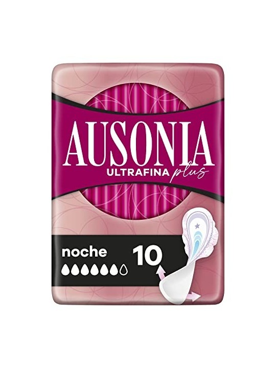 Ausonia AUSONIA ULTRAFINA PLUS assorbenti notte con ali 10 pezzi donna 10u