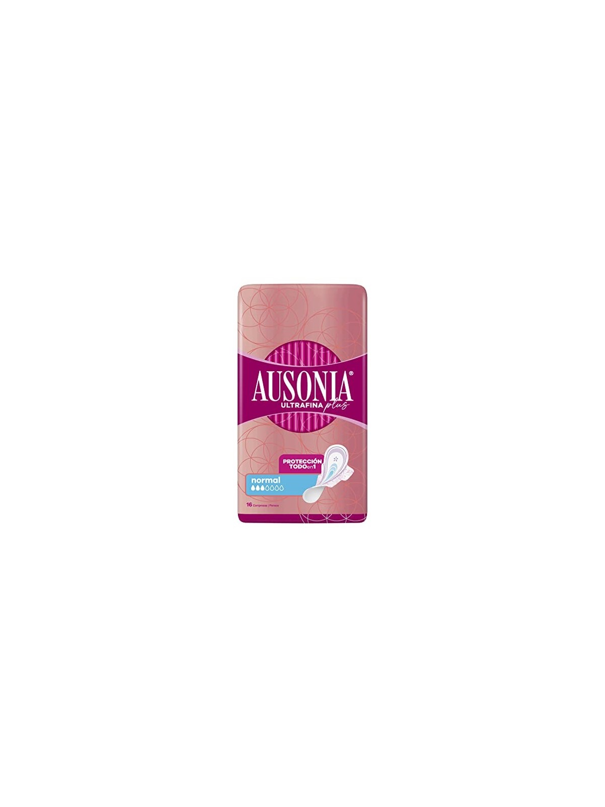 Ausonia AUSONIA ULTRAFINA PLUS assorbenti normali con ali 16 u donna 16u