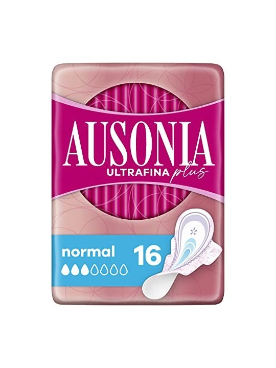 Ausonia AUSONIA ULTRAFINA PLUS assorbenti normali con ali 16 u donna 16u
