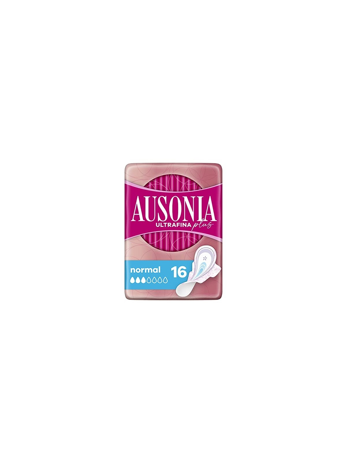 Ausonia AUSONIA ULTRAFINA PLUS assorbenti normali con ali 16 u donna 16u