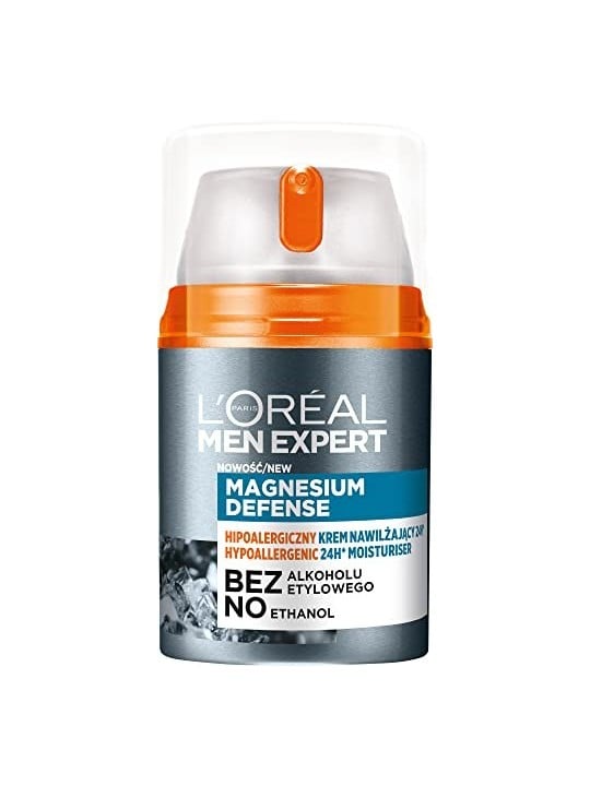 LOREAL Men Expert Magnesium Defense crema idratante ipoallergenica 50ml