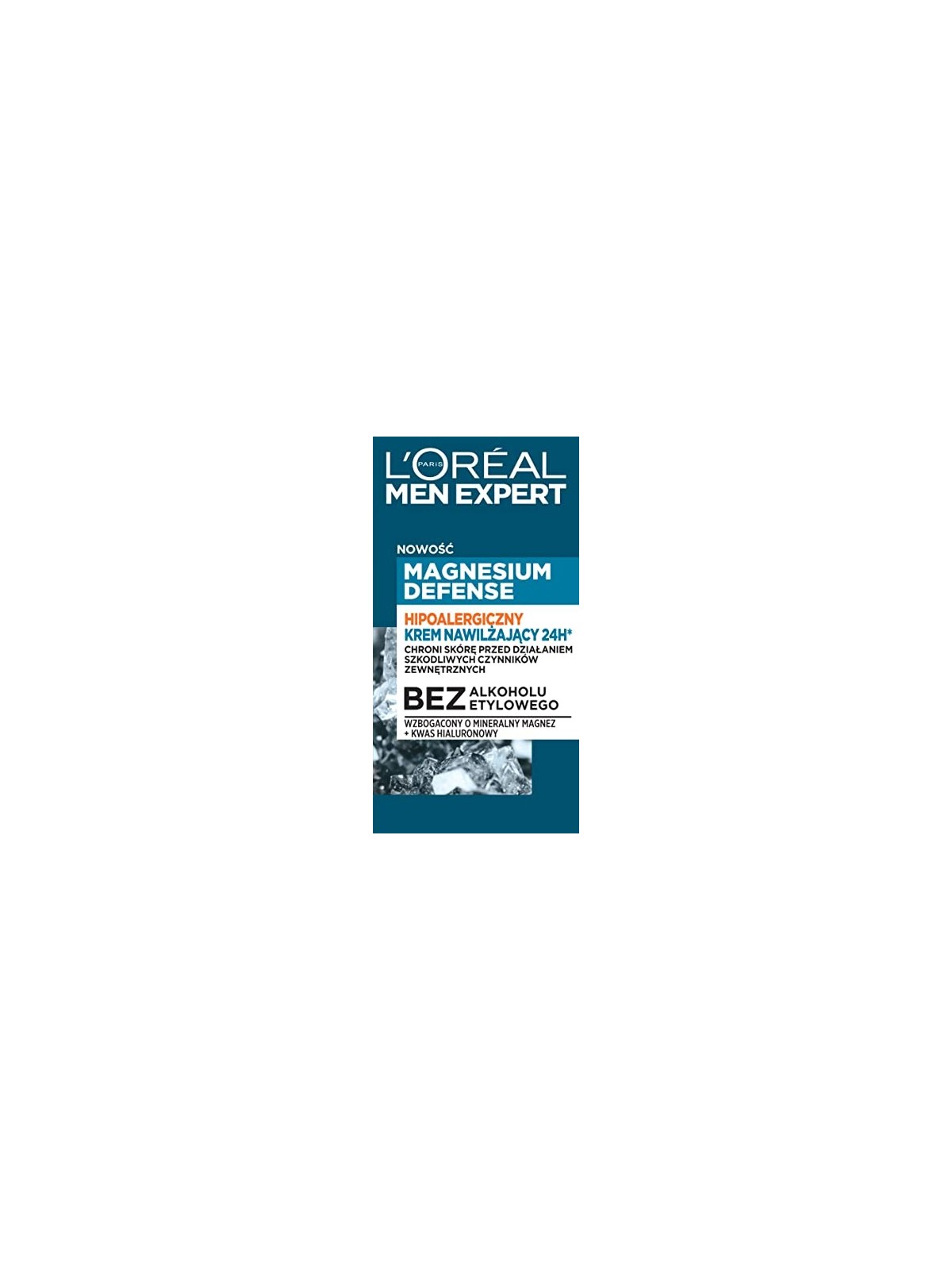 LOREAL Men Expert Magnesium Defense crema idratante ipoallergenica 50ml