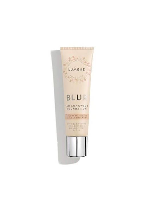 Fondotinta levigante LUMENE Blur SPF15 1 Classic Beige 30ml