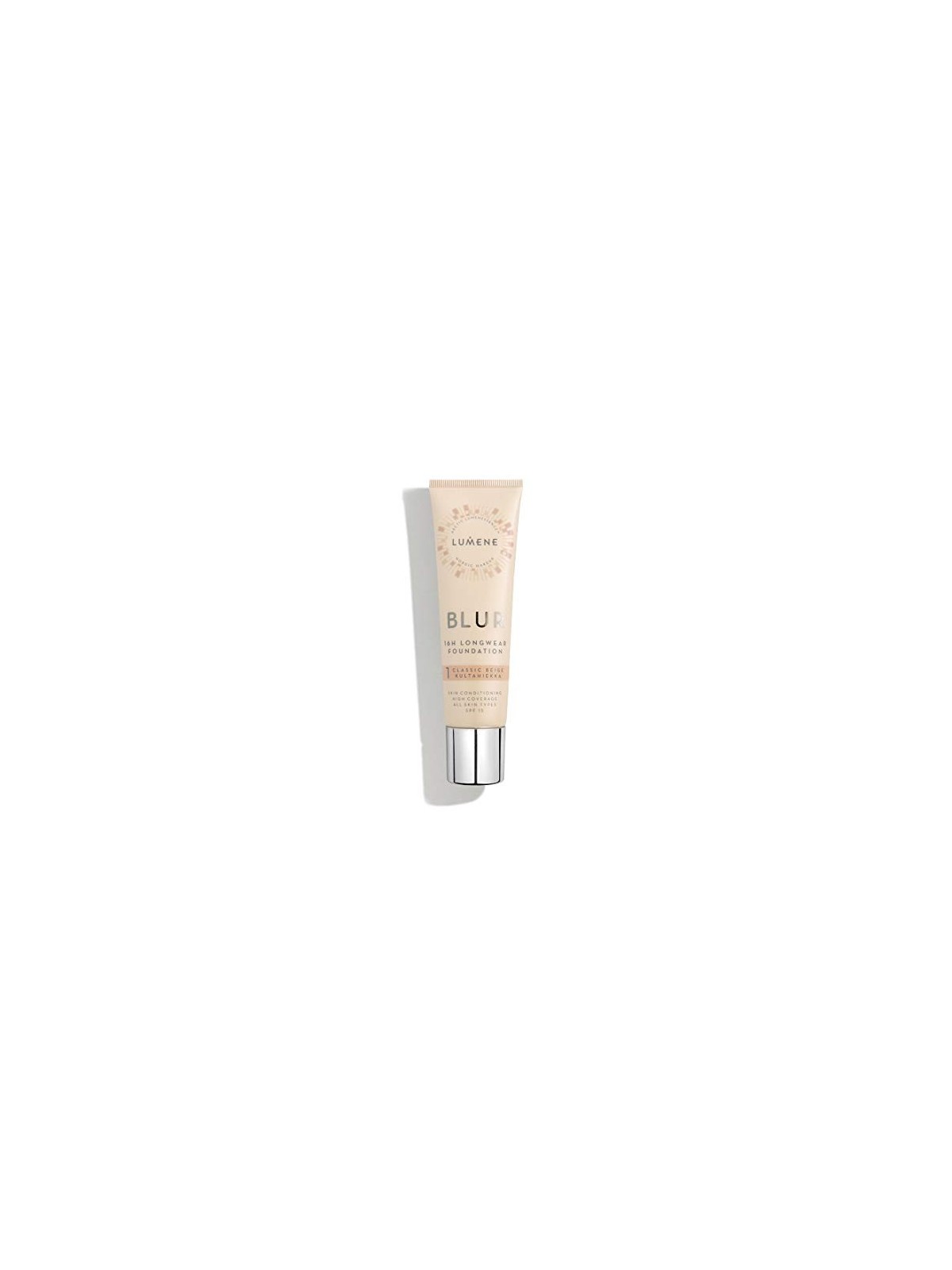 Fondotinta levigante LUMENE Blur SPF15 1 Classic Beige 30ml