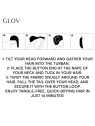 GLOV Hair Wrap Turbante per capelli sportivo Nero acquista 