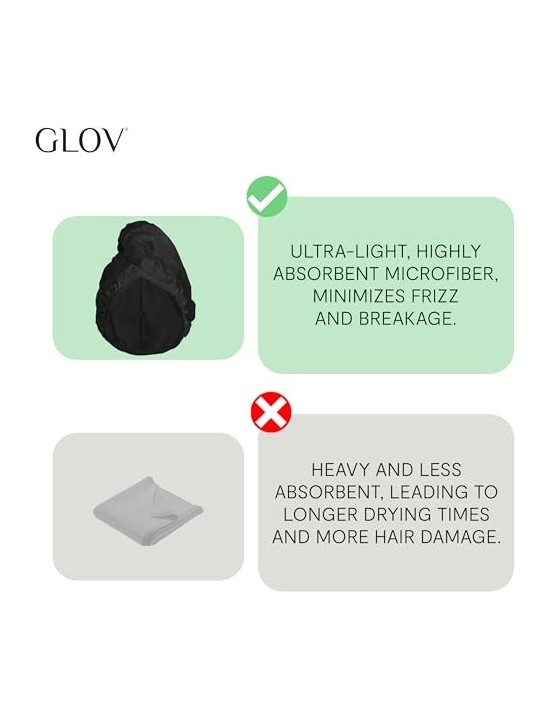 GLOV Hair Wrap Turbante per capelli sportivo Nero acquista 