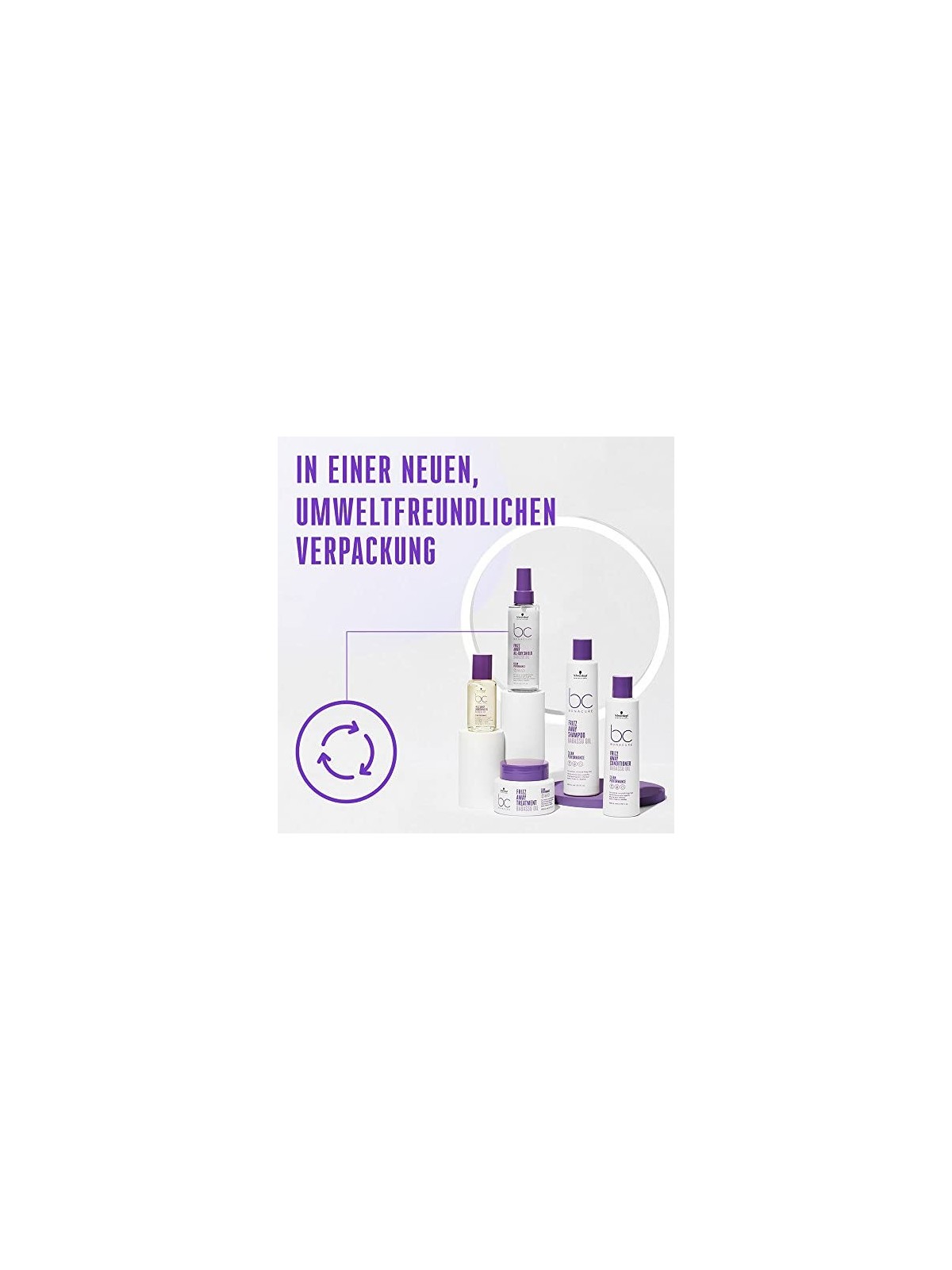 Schwarzkopf Bonacure Frizz Away Shampoo 250ml